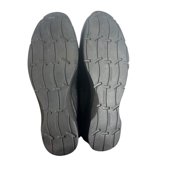 Thierry Rabotin Black Leather Wedge Shoes EU 38 US 7.5 Comfort soft - Picture 8 of 11